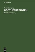 Goethepredigten (en Alemán)