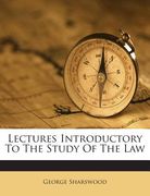 Lectures Introductory to the Study of the Law (en Inglés)