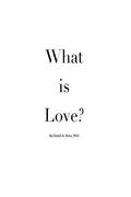 What is Love?