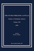 the studia philonica annual viii, 1996