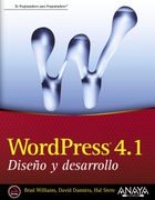Wordpress 4. 1. Diseño y Desarrollo (Anaya Multimedia