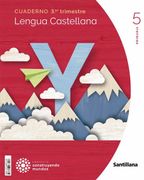 Lengua 5º Educacion Primaria Cuaderno 3 Construyendo Mundos Cast ed 2022