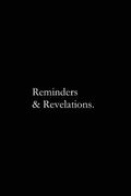 Reminders & Revelations (en Inglés)
