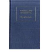 A Miscellany of Disputes (en Inglés)