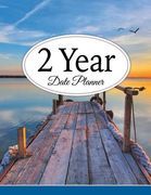 2 Year Date Planner (en Inglés)