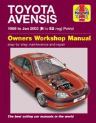 Toyota Avensis Petrol (98 - Jan 03) Haynes Repair Manual (en Inglés)