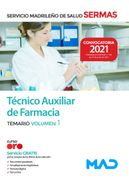 TECNICO AUXILIAR DE FARMACIA SERMAS TEMARIO VOL 1 (en Castellano)