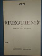 Requiem to the Memory of Alessandro Manzoni-For Four Solo Voices and Chorus