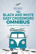 The Black and White Easy Crossword Omnibus Puzzle Books for Brain Help (en Inglés)
