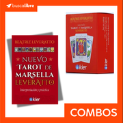 Pack Nuevo Tarot de Marsella Leveratto + Mazo Nuevo Tarot de Marsella Leveratto (in Spanish)