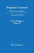 de la religion, consideree dans sa source, ses formes ses developpements, tome ii (en Inglés)