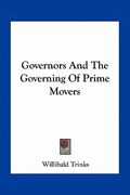 governors and the governing of prime movers (en Inglés)