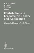contributions to econometric theory and application: essays in honour of a.l. nagar (en Inglés)