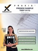 praxis french sample test 0173 teacher certification test prep study guide (en Inglés)