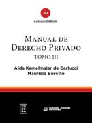 Manual de Derecho Priado- Tomo iii