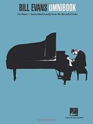 Bill Evans Omnibook for Piano (en Inglés)