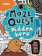 Hidden Hero: Solve 50 Mazes in This Adventure Story for Kids Aged 7+