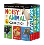 Noisy Animal 3-Book Boxed Set: My First Touch and Feel Sound Books: Noisy Baby Animals; Noisy Farm; Noisy Animals (en Inglés)