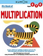 Kumon my Book of Multiplication (Revised ed, Math Skills), Ages 6-8, 80 Pages (en Inglés)