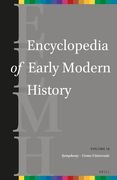 Encyclopedia of Early Modern History, Volume 14: (Symphony - Uomo Universale) (en Inglés)