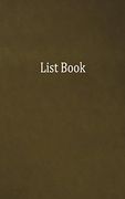 List Book: 1 (en Inglés)