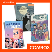 Pack VAMPÍRICAS VACACIONES Y OTROS CUENTOS DE RISA+CAÍDOS DEL MAPA 1+SOY PABLO PENALTI, FUTBOLISTA (in Spanish)