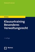 Klausurtraining Besonderes Verwaltungsrecht (en Alemán)