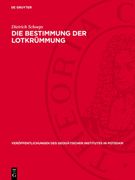 Die Bestimmung Der Lotkrümmung (in German)
