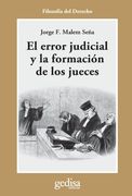 El Error Judicial y la Formacion de los Jueces