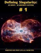 Defining Singularity # 1: An Academic Letter (en Inglés)