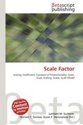scale factor (en Inglés)