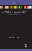 Operations Management: A Research Overview (State of the art in Business Research) (en Inglés)