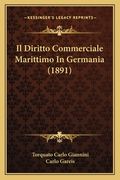 Il Diritto Commerciale Marittimo In Germania (1891) (en Italiano)