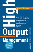 High Output Management (en Alemán)