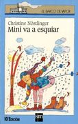 mini va a esquiar
