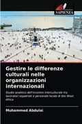 Gestire le differenze culturali nelle organizzazioni internazionali (in Italian)