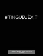 Quadern de paper pautat amb marge, 120 pàgines: Quadern de coberta negre, quadern de paper pautat amb marge, perfectament enquadernat, idoni per escri (en Catalá)