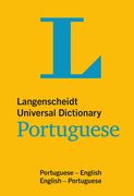 Langenscheidt Universal Dictionary Portuguese: Portuguese-English/English-Portuguese (en Portugués)