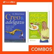 PACK 2X1 CREO Y ADELGAZO + ANSIEDAD VERSUS SACIEDAD (in Spanish)
