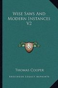 wise saws and modern instances v2 (en Inglés)