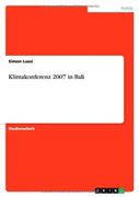 Klimakonferenz 2007 in Bali (German Edition)