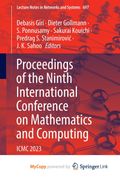 Proceedings of the Ninth International Conference on Mathematics and Computing. ICMC 2023 (en Inglés)