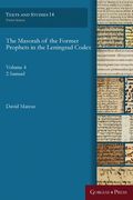 The Masorah of the Former Prophets in the Leningrad Codex (2 Samuel) (en Inglés)