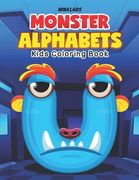 Monster Alphabets: Kids Coloring Book (en Inglés)