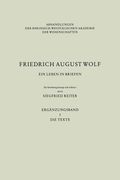 Ein Leben in Briefen: Ergänzungsband I. Die Texte (en Alemán)