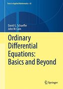 Ordinary Differential Equations: Basics and Beyond (en Inglés)