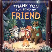 Thank You for Being My Friend: Padded Board Book: Picture Storybook (en Inglés)