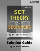Set Theory for Beginners - Solution Guide (en Inglés)