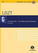 concerto no. 1 for piano and orchestra in e-flat major: study score/cd (en Inglés)