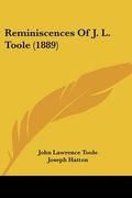 reminiscences of j. l. toole (1889) (en Inglés)